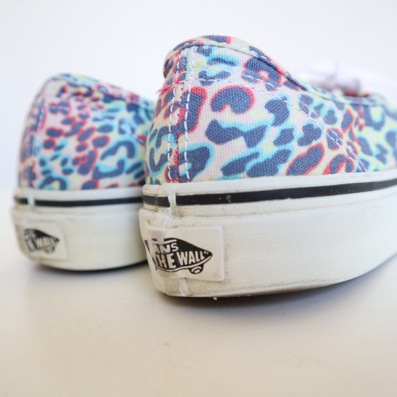 Vans Authentic Rainbow Leopard Print, Size 7 US Women's/5.5 Men's - Picture 11 of 12